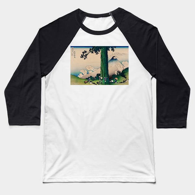 Mishima Pass in the province of Kai Baseball T-Shirt by MurellosArt